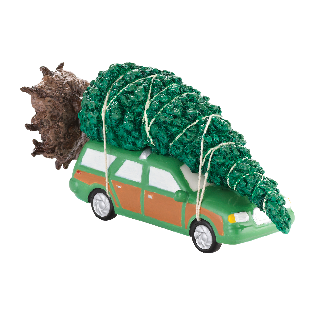 Clark is so enthusiastic about Christmas that he sometimes gets carried away -- Ok, he always gets carried away! He wanted the biggest tree he could find, but probably didn't bargain for the whole root system.
