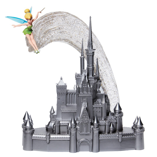 Disney100 Castle with Tinker Bell
