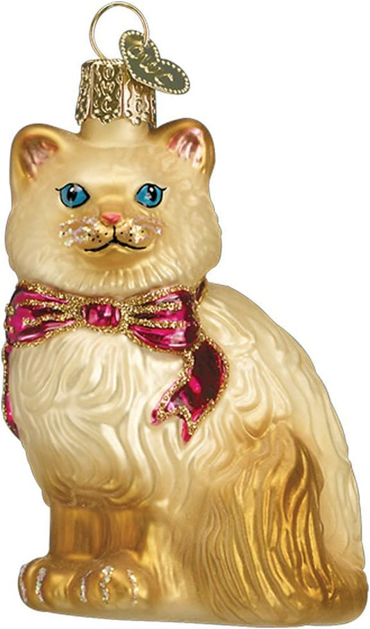 Himalayan Kitty (Orange) Ornament
