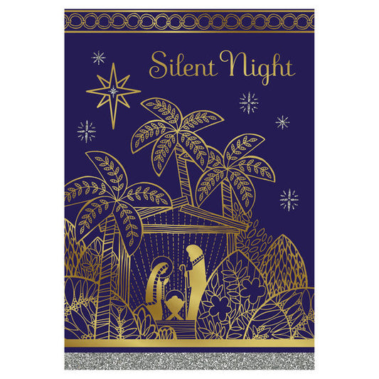 Silent Night Nativity Cards