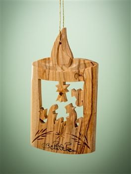 Candle With Nativity