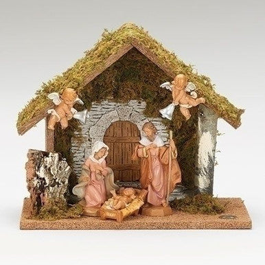 5" Wedding Creche Nativity