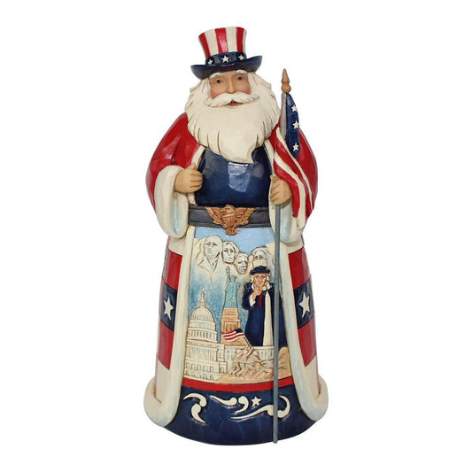 American Santa Figurine