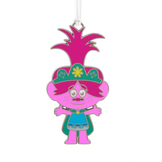 Adorno de metal de amapola