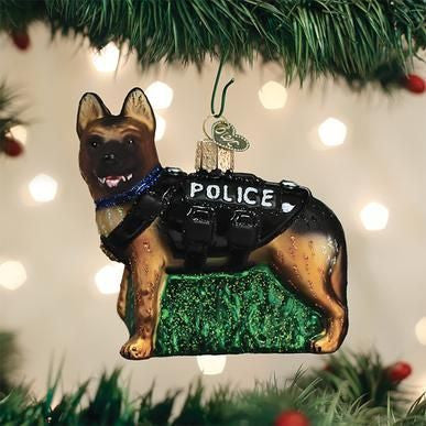 K-9 Dog Ornament