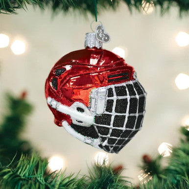 Hockey Helmet Ornament