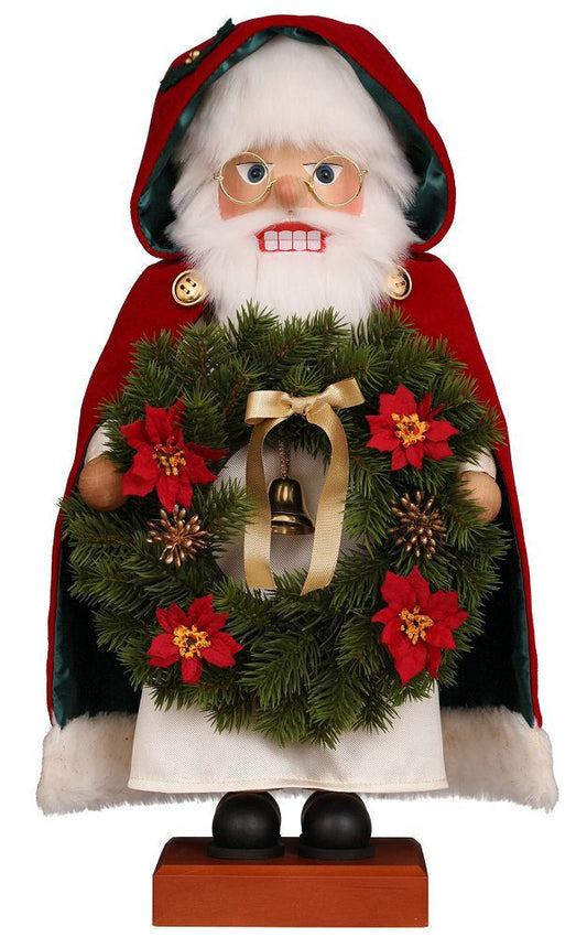 Ulbricht Santa With Wreath