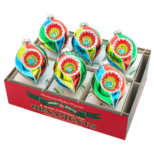 Holiday Splendor 3.25" Decorated Relector Tulips