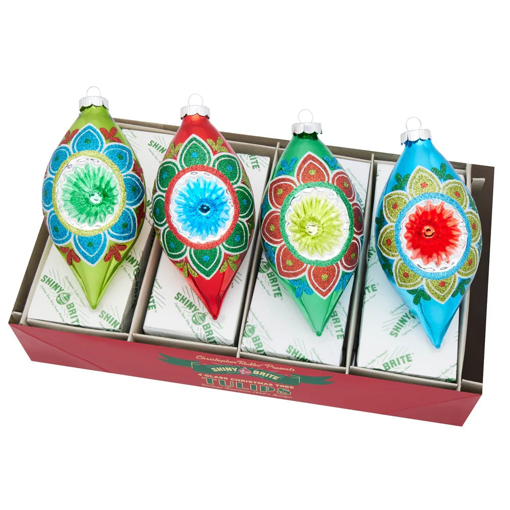 Holiday Splendor 7" Reflector Tulips