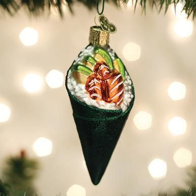 Sushi Hand Roll Ornament