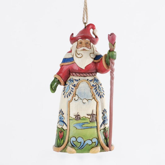 Dutch Santa Ornament