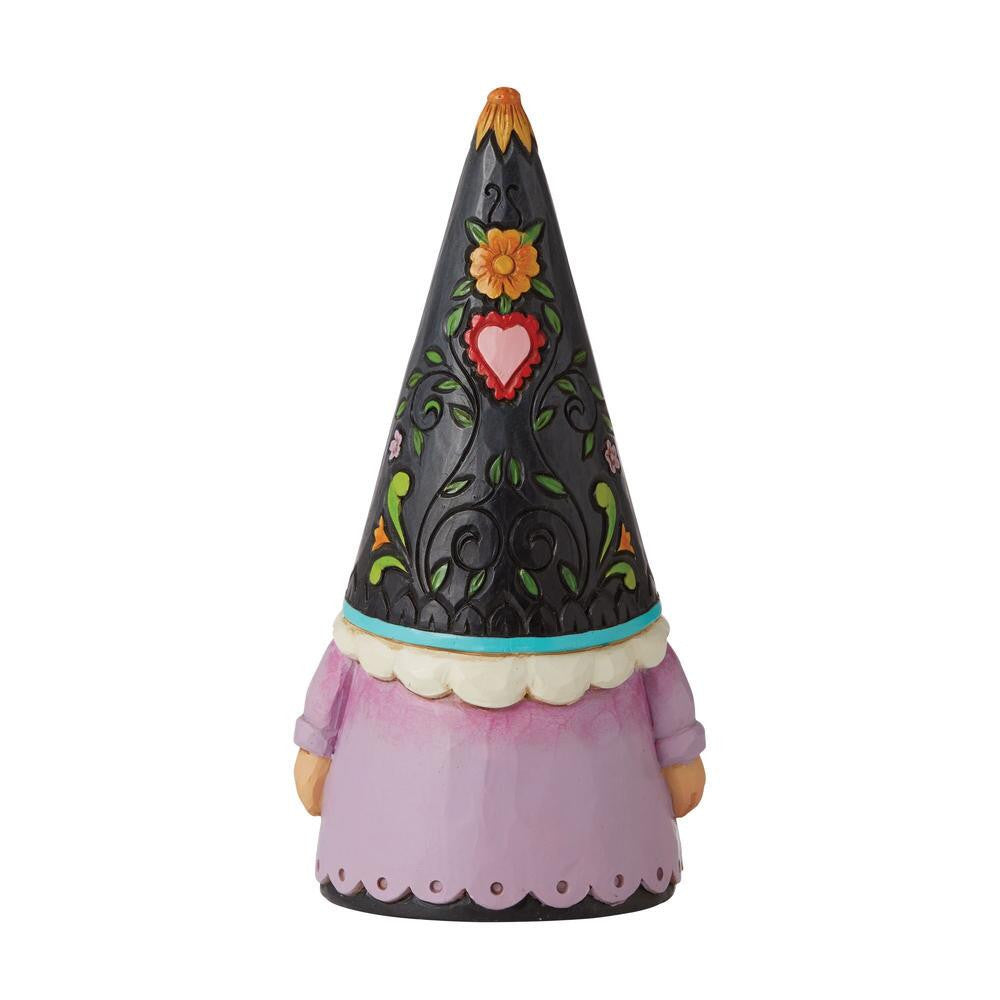 6010673 Jim Shore Heartwood Creek Day of the Dead Gnome Back