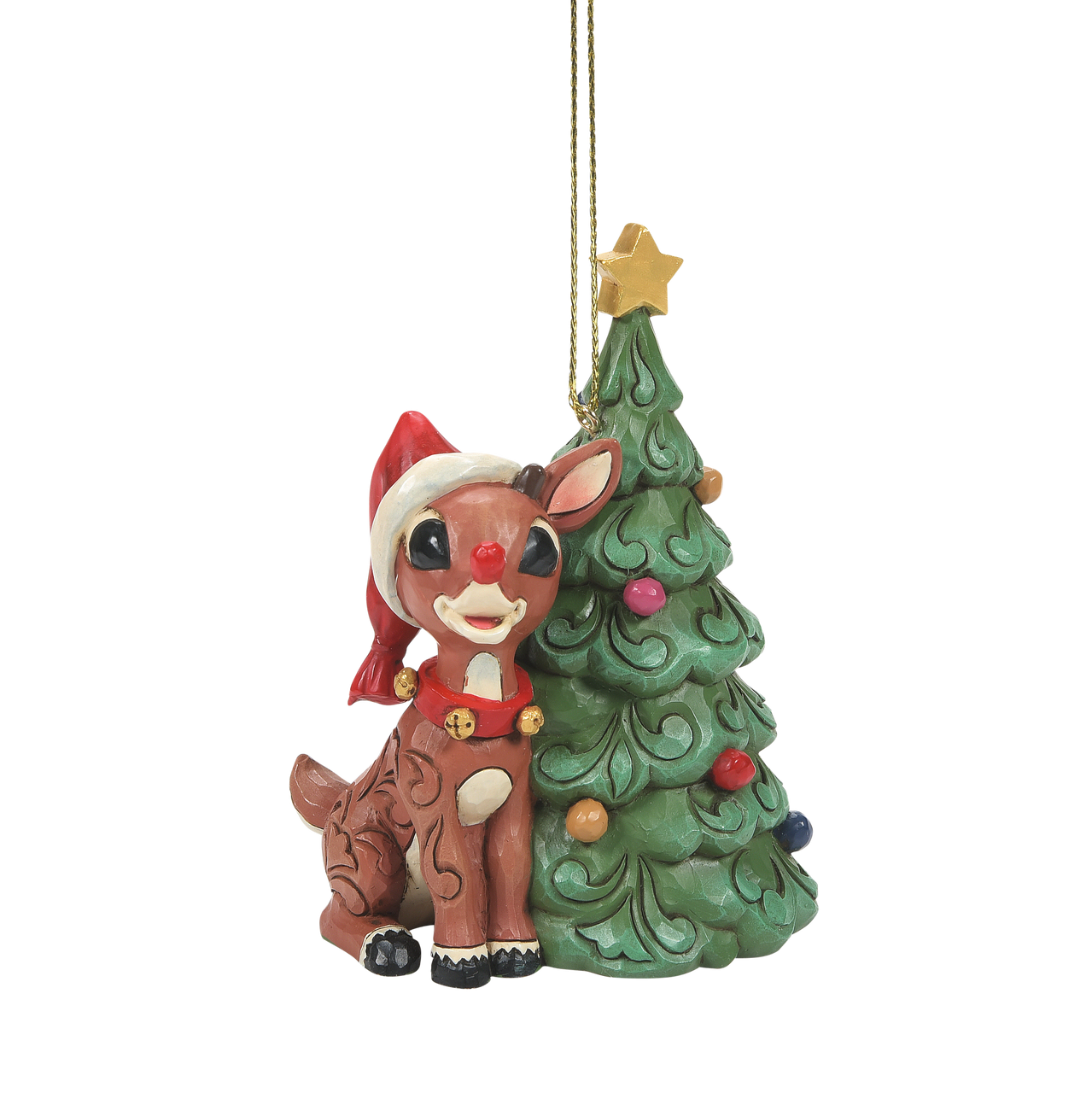 Rudolph with Christmas Tree Ornament