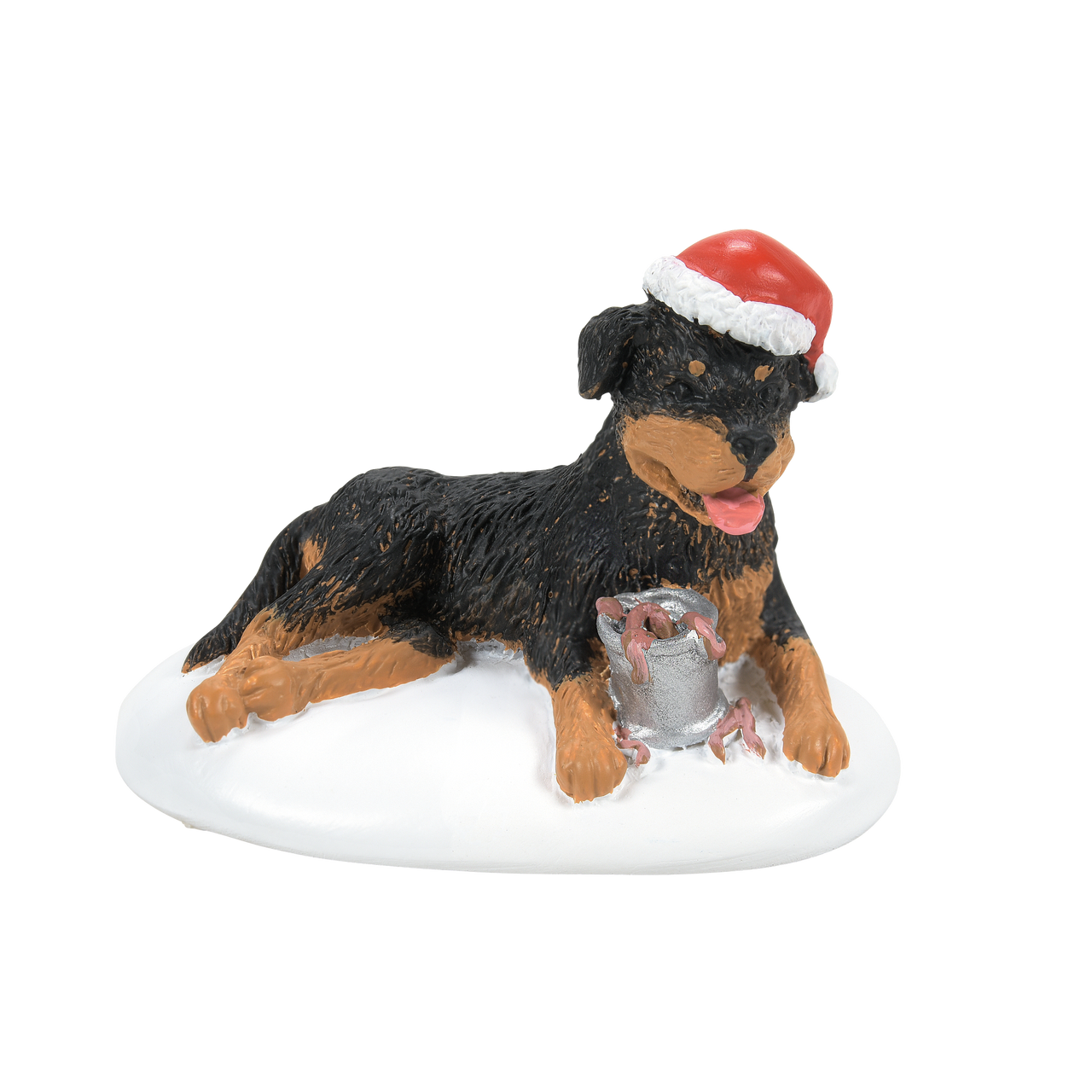 Snots couldn't help himself to a fresh bucket of worms! Part of National Lampoon's A Christmas Vacation Snow Village Collection.