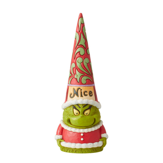 Naughty or Nice Grinch Gnome