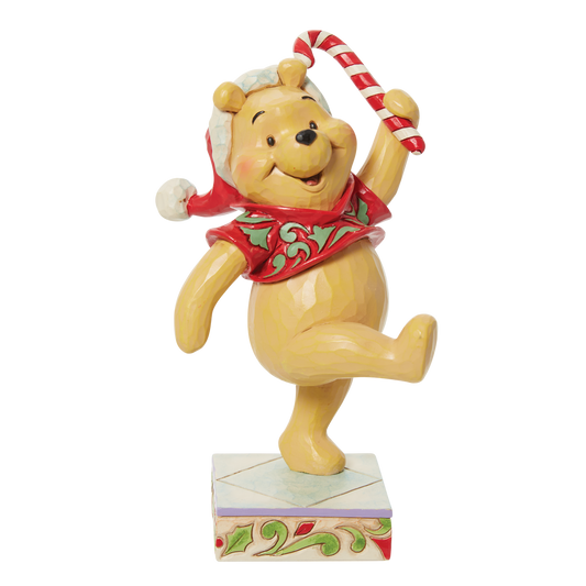 Pooh Christmas Candycane