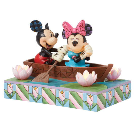 Mickey & Minnie LED Love Rowboat