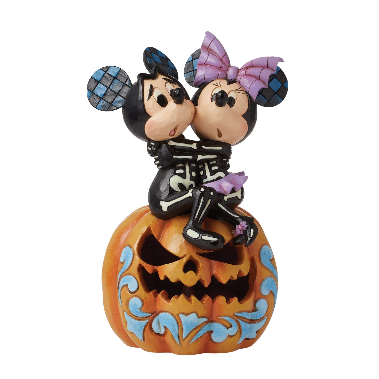 Mickey & Minnie Scared Skeletons