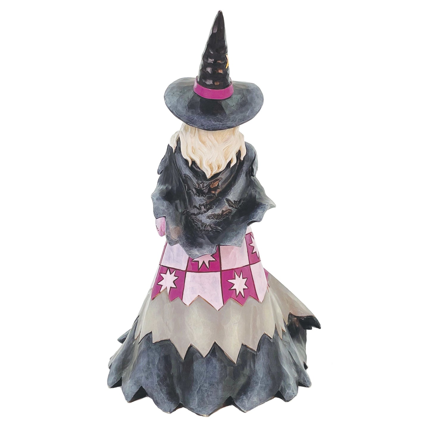 Witch Holding Pumpkins LED