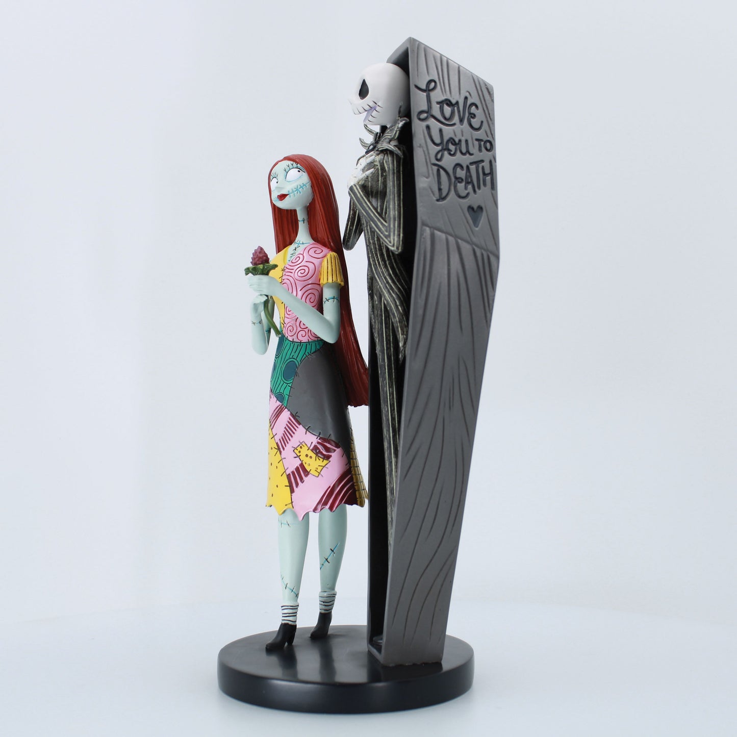 Jack &Sally Coffin Figurine