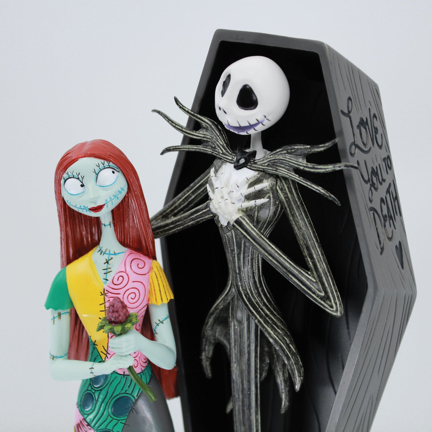 Jack &Sally Coffin Figurine