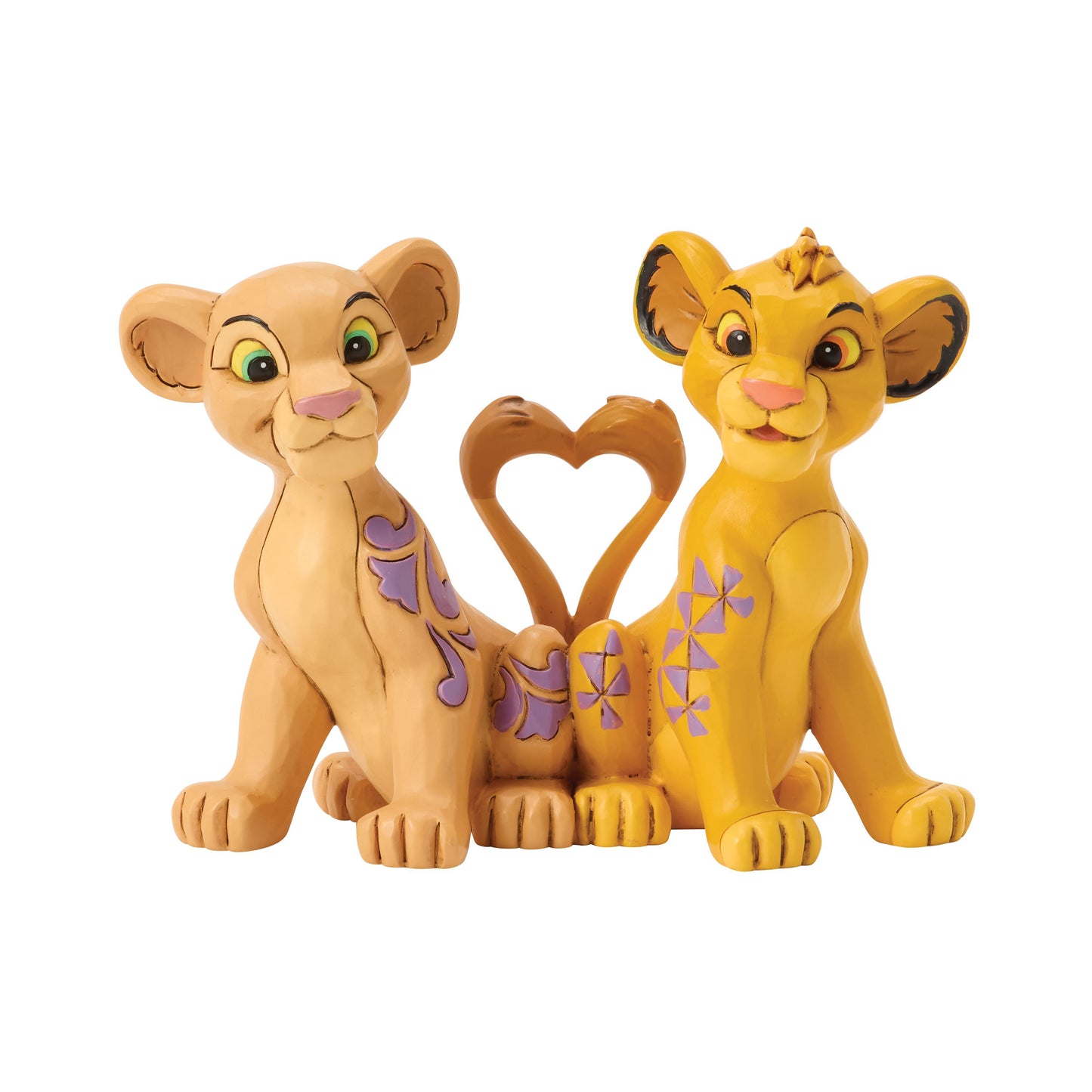 Simba & Nala Heart Tails