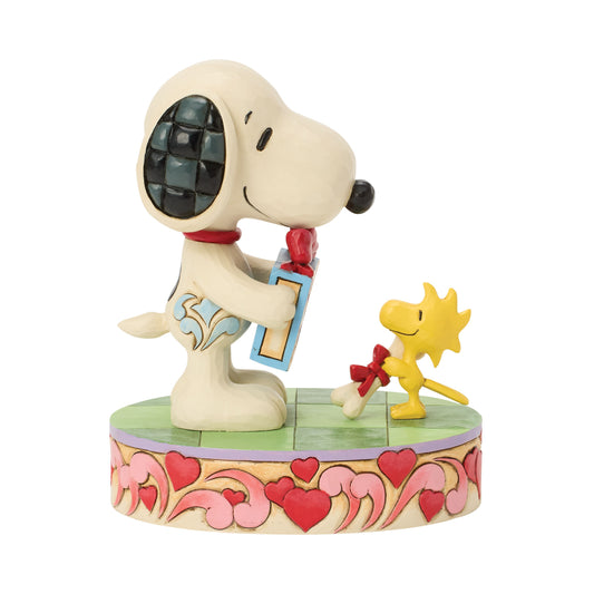 Snoopy and Woodstock with Gifts