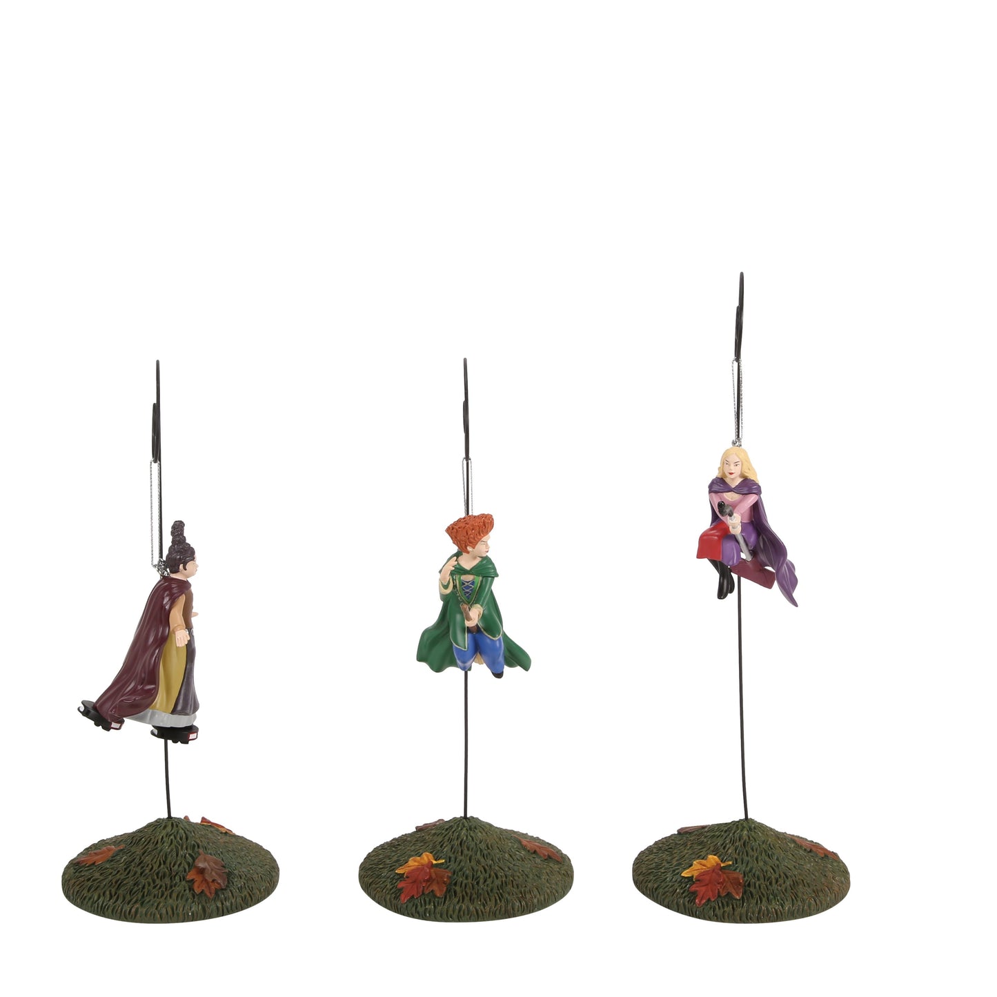 Hocus Pocus On Modern Brooms, Set of 3