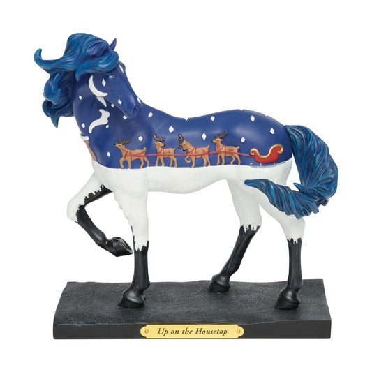 Up on the Housetop Figurine