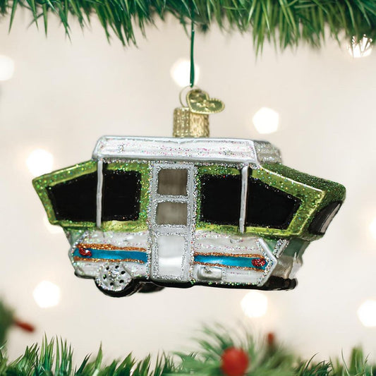 Tent Camper Ornament