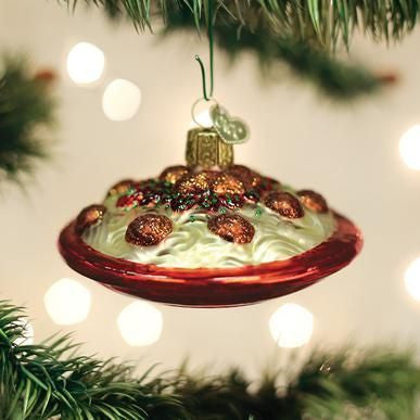 Spaghetti And Meatballs Ornament