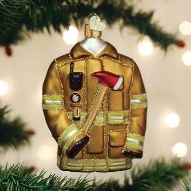 Firefighter's Coat Ornament