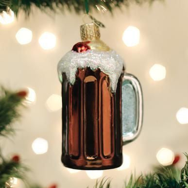 Root Beer Float Ornament