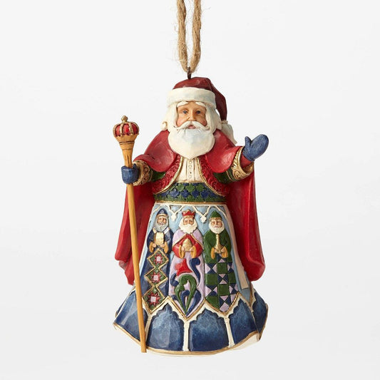 Spanish Santa Ornament
