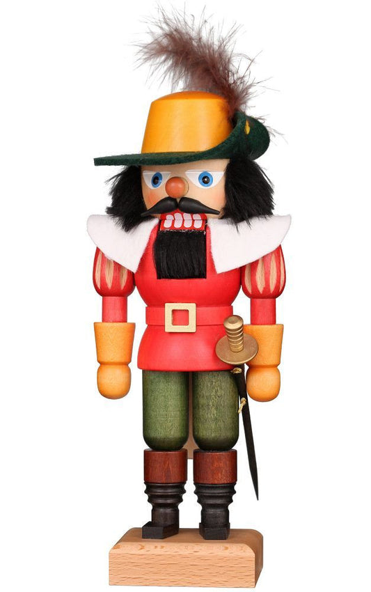 Musketeer in Red Nutcracker