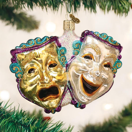 Comedy And Tragedy Ornament