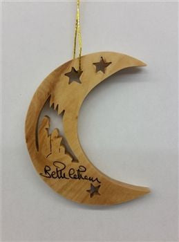 Moon w/Holy Family & Stars